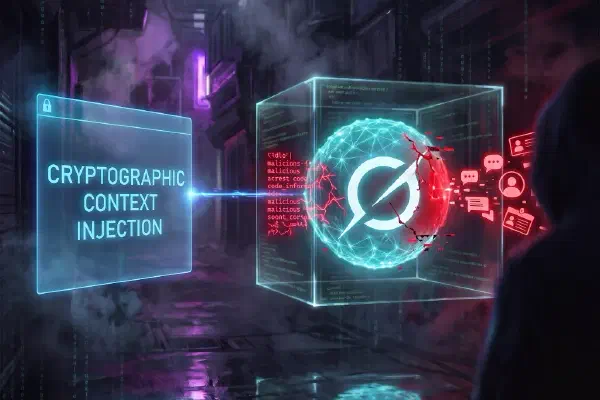 Cryptographic Context Injection: Zero-Confirmation Data Theft from Grok